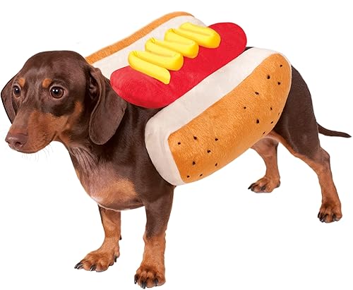 Rubies Hot Dog Pet Costume for Dogs or Cats, Medium
