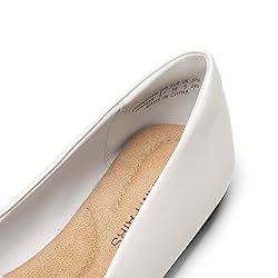 DREAM PAIRS Women's Flats, Pointed Toe Slip-On