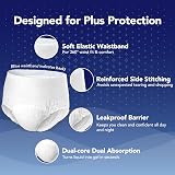 SUNKISS TrustPlus Incontinence Pants for Men and Women XL Overnight 16 view 4