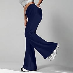 Flared Sweatpants Woman,Yoga Pants with