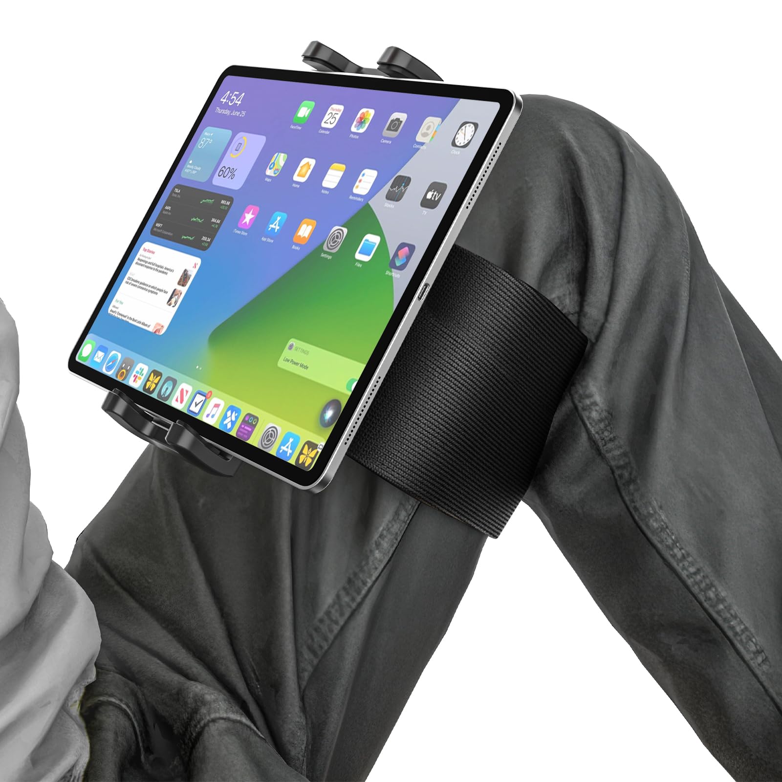 Photo 1 of Kolasels Pilot Kneeboard for iPad, iPhone [Built-in Metal Plate] iPad Knee Board for Pilots, Guitar Player, Wheelchair User, Musician, Painter, Compatible with iPad Pro 12.9, Mini, 4-13" Tablet Phone