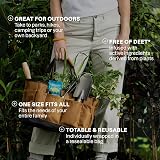 Cliganic 10 Pack Mosquito Repellent Bracelets DEET-Free Geraniol Oil view 7