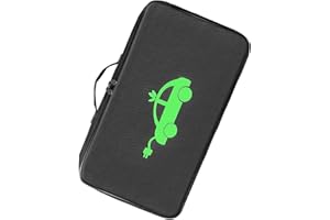 Yekoaru EV Charging Cable Storage Bag, Portable Cord Hoses Charger Organizer, 18'' × 4.7'' × 10.6'' Waterproof Electric Car C