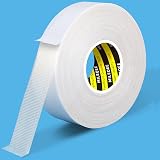 MILEQEE Double Sided Tape 15mm x 20m Mounting Tape White High Strength Fabric view 1