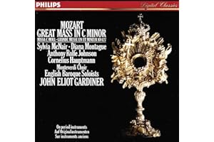 Mozart: Great Mass in C minor /McNair * Montague * Rolfe Johnson * Hauptmann * English Baroque Soloists * Gardiner