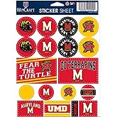 WinCraft NCAA University Maryland Terrapins 5" x 7" Variety Sticker Sheet