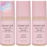 Dashing Diva Magic Off+ Remover, 3 Pack - Press-On Nail Remover with Niacinamide and Castor Oil - Contains 3