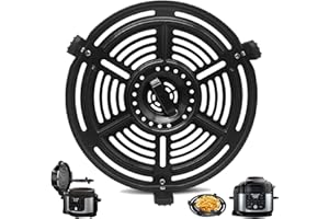 GCQ Air fryer Accessories for Ninja FD302 6.5 Qt FD101 5 Qt Pressure Cooker Air Fryer, Air Fryer Grill Pan Crisper Plate Replacement Parts Tray Rack for Ninja OP302 OP305 OS301 FD305 Air Fryer