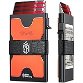 Zitahli Card Holder Wallets for Men - Slim Wallet Holds 6+6 Cards, Metal Card Holder, Minimalist RFID Blocking Wallets with Pop-Up Function, Ultra-Thin, Men's Accessories, Gifts for Him