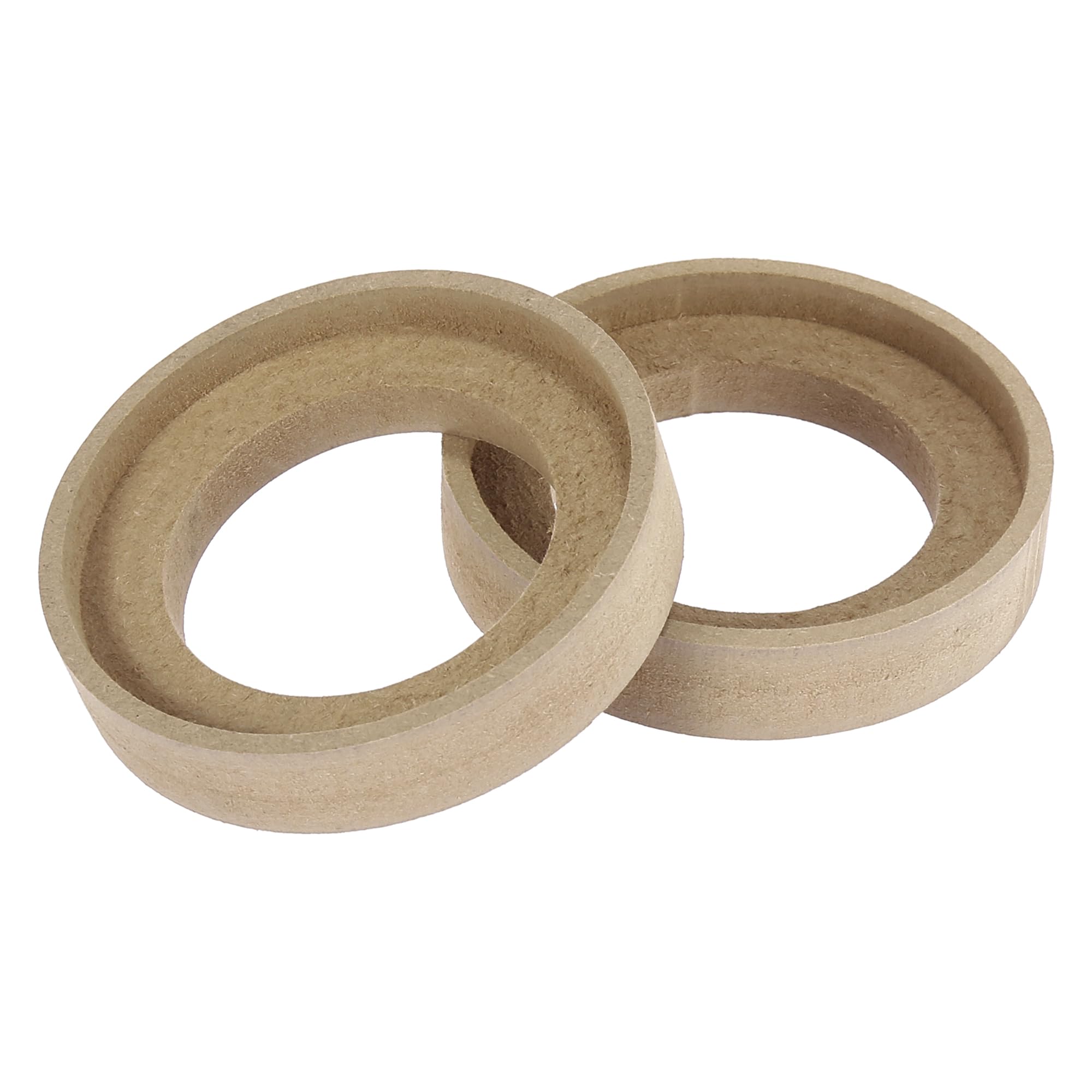 X AUTOHAUX 2Pcs Car Speaker Spacer Mounting Ring Universal for 2.5Inch Speaker