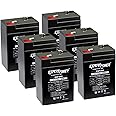 ExpertPower EXP645 6V 4.5 Amp Rechargeable Battery -6 Pack