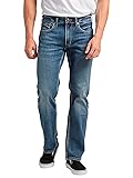 Silver Jeans Co. Men's Allan Slim Fit Straight Leg