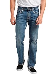 Silver Jeans Co. Men's Allan Slim Fit Straight Leg