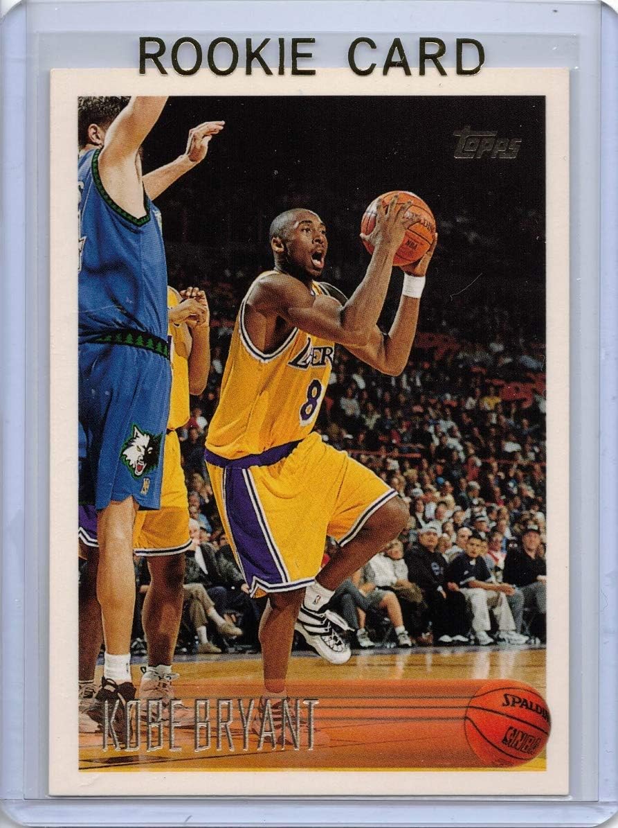 1996-97 Topps #138 Kobe Bryant Lakers Rookie Card- Mint Condition Ships in a New Holder