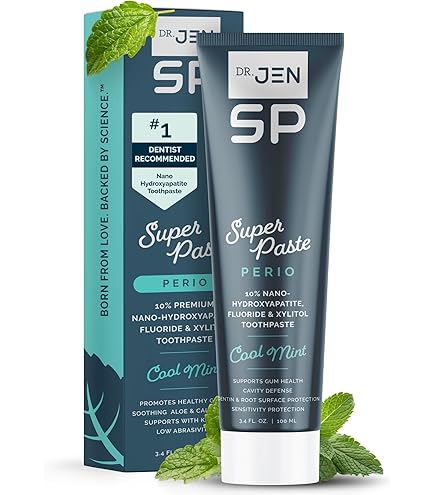 Amazon.com: Dr. Jen Super Paste Perio Toothpaste, Cool Mint