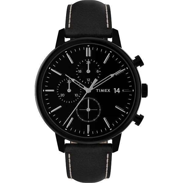 NIB Timex Mod 44mm Chronograph Watch Black Bracelet Dial Case Quartz Movement Timex Mod 44 Mens Watch TW2R64300 - Jacob Time Inc main image 2