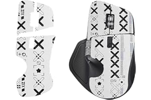 NOUKAJU Mouse Grip Tape Full Coverage for Logitech MX Master 4, Mouse Anti Slip Grip Tape,Self-Adhesive PreCut Sweat-Resistan