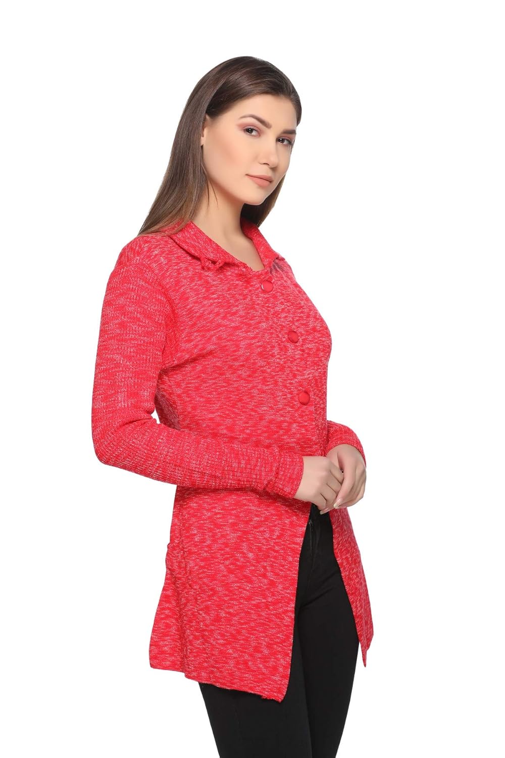 modeve women's long sweater for winter