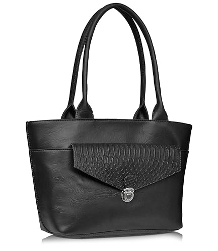 Aisna Women Shoulder Bag (Black) (ASN-073)