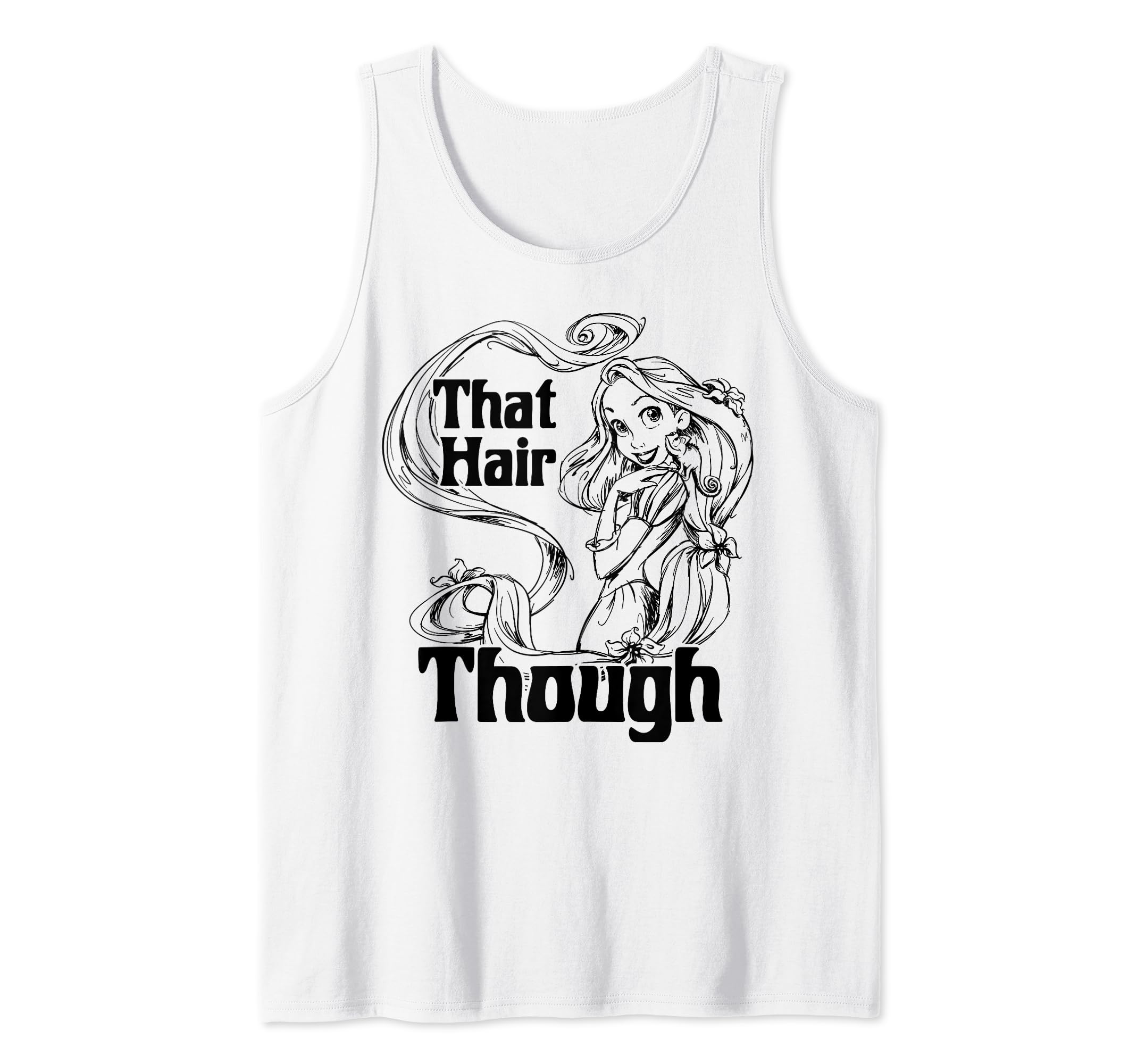 Disney Tangled Rapunzel That Hair Though Tank Top