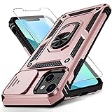 for iPhone 13 Mini Case with Camera Lens Cover, HD