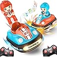 SIMREX Remote Control Car for Kids,RC Bumper Car Toys with Light Music Sound, RC Battle Race Car Set of 2 Players,Gift for Toddler Boys and Girls