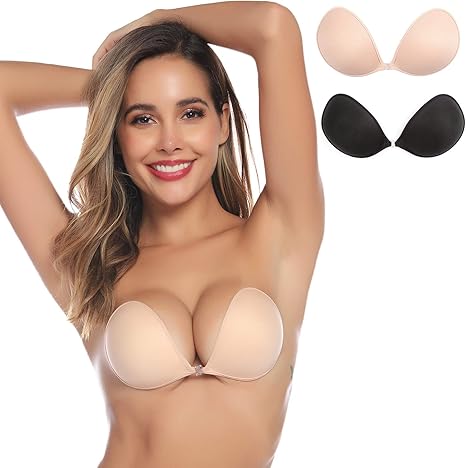 iClosam Soutien Gorge Autoadhésif Silicone sans Bretelles ...