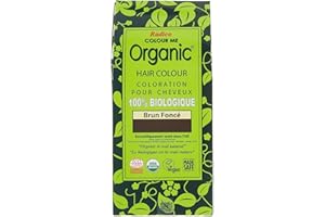 Radico Organic Hair Color Dark Brown – Natural Certified Organic Herbal Hair Dye, Ammonia & PPD Free, Up to 100% Grey Coverag