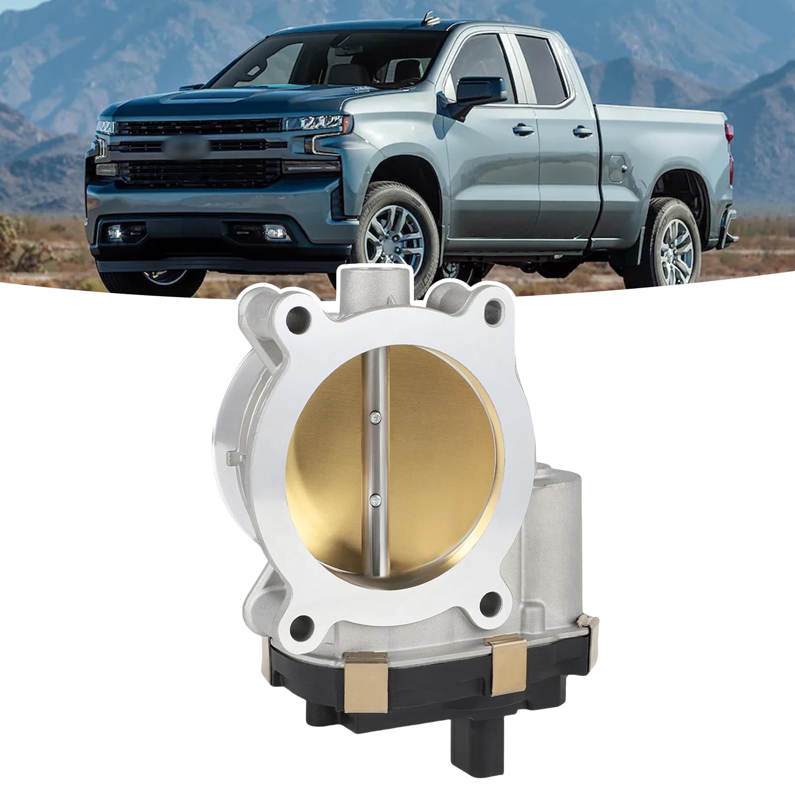 Photo 1 of 12617792 Electronic Throttle Body Fits for Chevy Silverado 1500/ Suburban/Tahoe GMC Sierra 1500/ Yukon 2014 2015 2016 2017 2018 2019 2020 5.3L OE 12678224 S20223 TB1297 ETB0066
