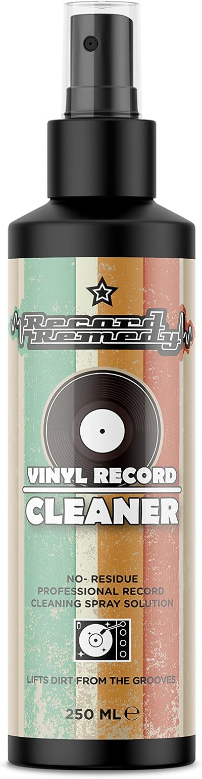 Record Remedy Vinyl Record Cleaner 250ml Anti-Static Spray for Records & Stylus