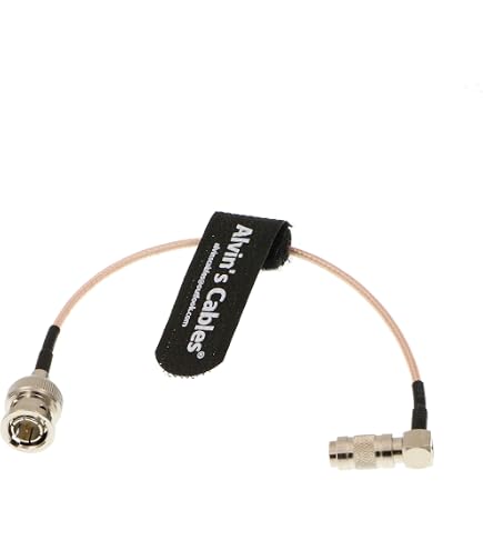 Câble Alvin's Cables BNC Mâle Vers Mini DIN BNC - HD SDI 75 Ohm - 30 Cm Pour Blackmagic HyperDeck Shuttle