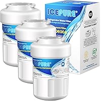 ICEPURE RWF0600A Refrigerator Water Filter Compatible for GE MWF, MWFINT, MWFA, HDX FMG-1, GSE25GSHECSS, 46-9991, GSH25JSDDSS