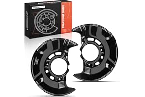 A-Premium Front Driver & Passenger Side Brake Dust Shield Compatible with Toyota Models - Camry 2006-2011, Avalon 2006-2011, 