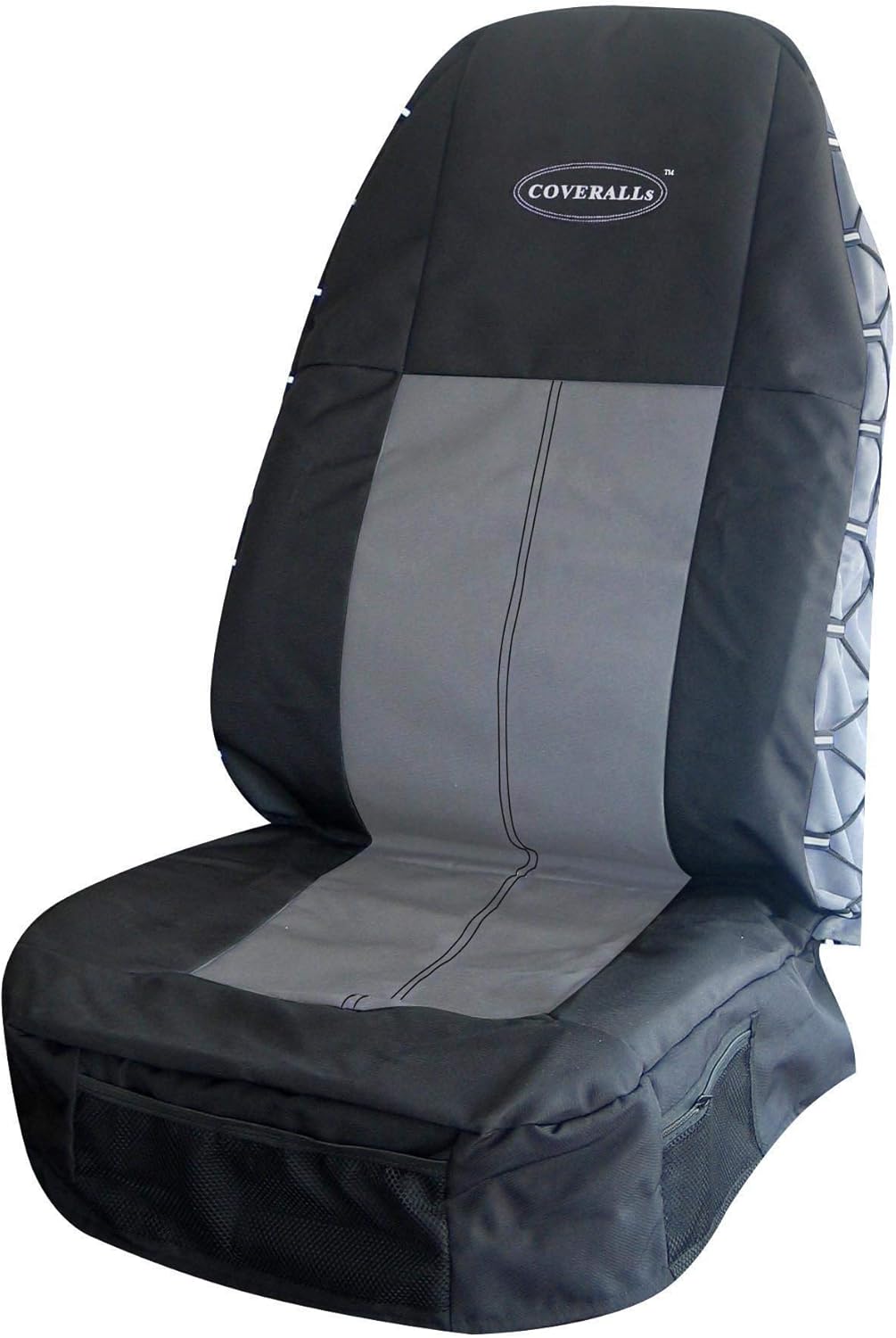 Highback COVERALLs Seat Cover Black/Gray Other