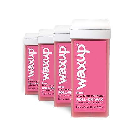 Amazon Com Waxup Rose Roll On Wax Hair Removal Wax Cartridge