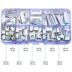 Kidisoii JST Connector Kit, HY2.0 DIP Header Jst