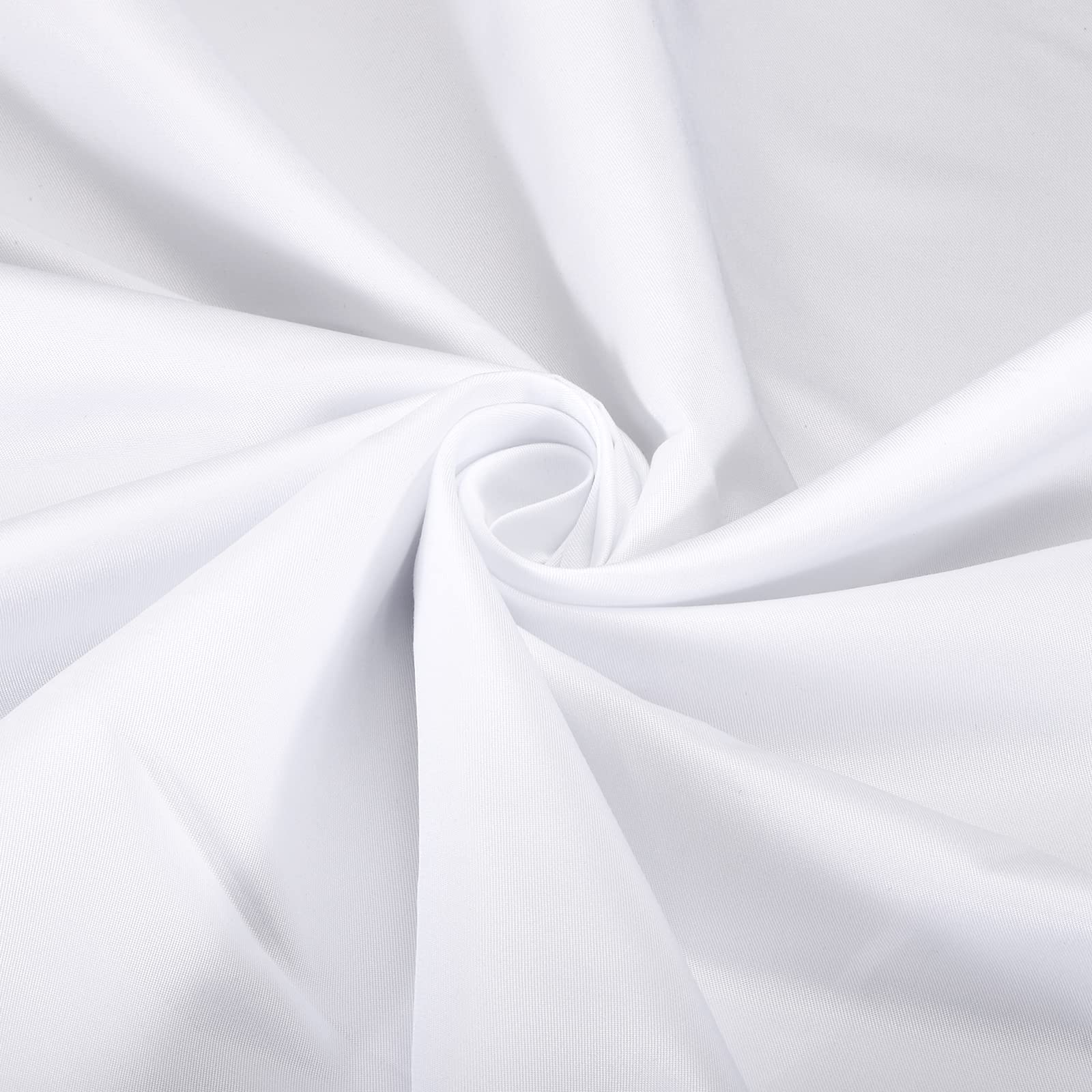 PATIKIL 7x5ft Fabric Backdrop, White Seamless Polyester Cotton Photo Background for Photography Studio