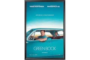 SnapeZo Poster Frame 24x36 Inches, Black 1.2 Inch Aluminum Profile, Front-Loading Snap Frame, Wall Mounting, Premium Series