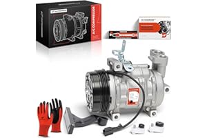 A-Premium Air Conditioner AC Compressor with Clutch Compatible with Subaru Forester 2007-2014, Impreza 2008-2014, WRX 2015-20