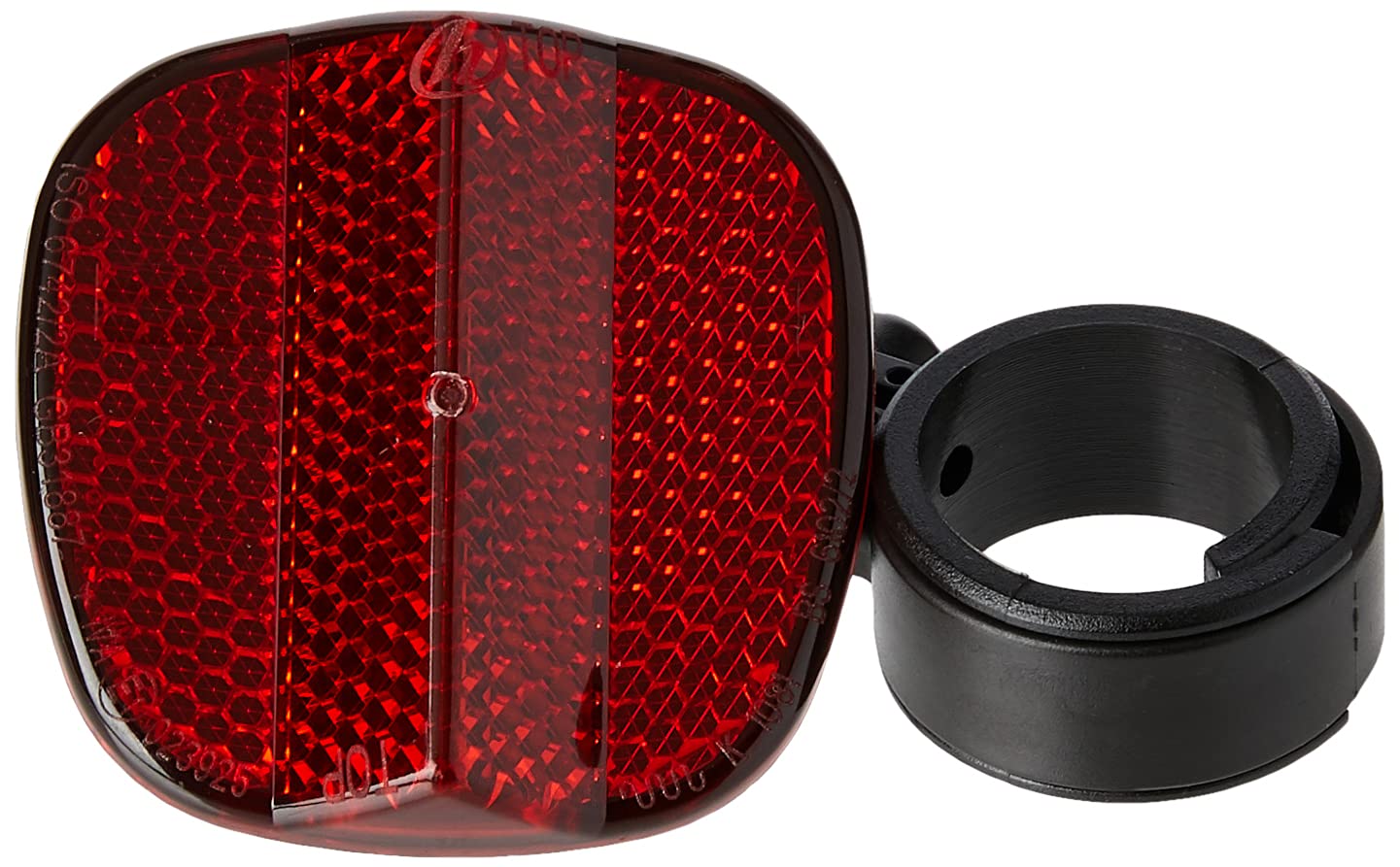 Accessoriez Rear Reflector/Seatpost - Black/Red
