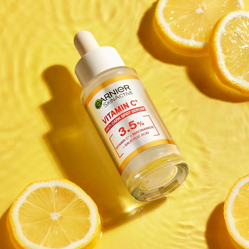 SkinActive Vitamin C Serum gegen Pigmentflecken für Glow, 30 ml