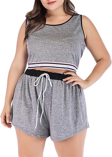 plus size yoga shorts