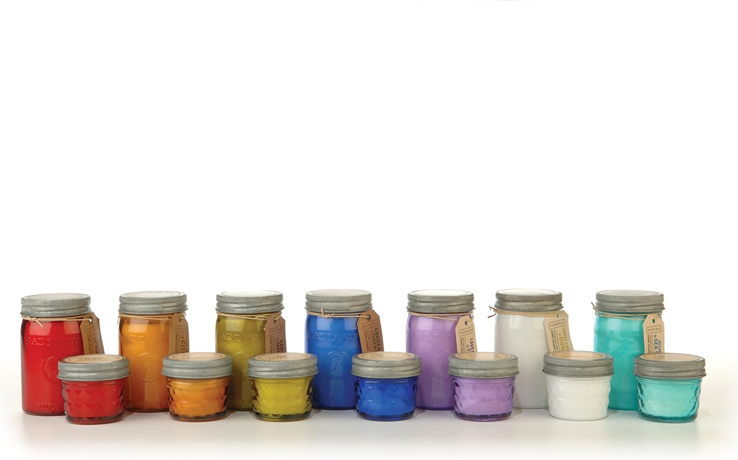 Paddywax Candles Relish Collection Soy Wax Blend Candle in Mason Jar Candle, Medium- 9.5 Ounce, White Birch + Mint: Home & Kitchen