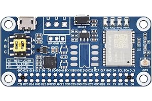 Waveshare LC29H Series Dual-Band GPS Module for Raspberry Pi, Dual-Band L1+L5 Positioning Technology, Supports RTK Rover to R