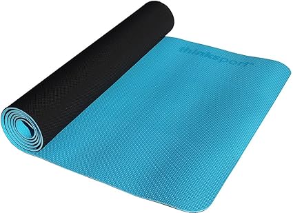 Amazon.com: THINKSPORT Yoga Mat Blue, 1 EA: Health ...