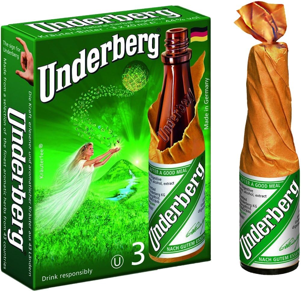 Underberg Digestive Herbal Bitter Miniature 2cl 12 Bottle Pack