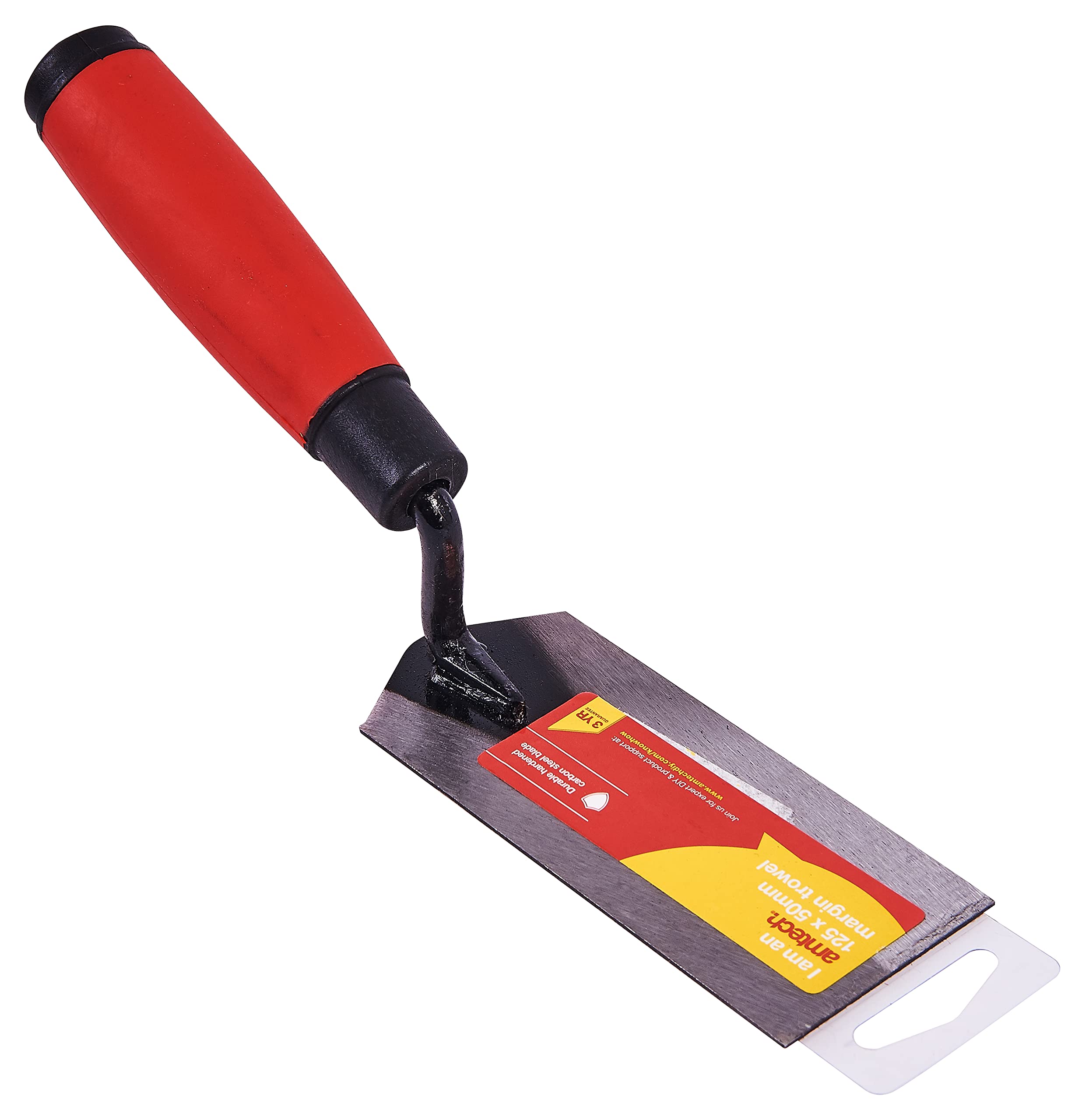 Amtech G1633 125mm (5") x 50mm (2") Margin trowel with soft grip