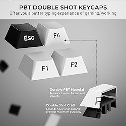HITIME XVX Bow Keycaps, Side Print PBT Keycap