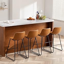 HeuGah Counter Height Bar Stools Set of 2, Counter