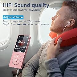 RUIZU 64GB MP3 Player with Bluetooth